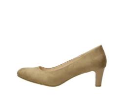 Fitters Damen Pumps Aurelia in Farbe Beige MF, Damenschuhe in Übergröße - große Damenschuhe, Aurelia 43 EU Beige MF von Fitters Footwear That Fits