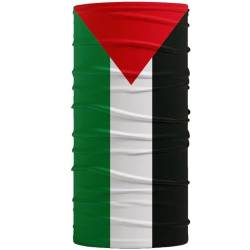 Palästinensische Flagge Hals Gamper Gesichtsmaske Abdeckung Windschutz Sonnenschutz Palästinensische Freiheit Flagge Karte Bandana Hals Wickel Schal Für Männer Frauen von Fituenly