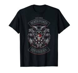 5FDP - Biker Badge - Got Your Six T-Shirt von Five Finger Death Punch