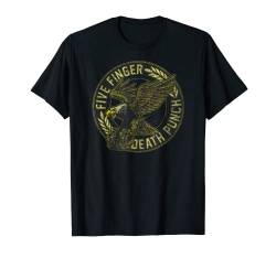 5FDP - Eagle - Black and Gold T-Shirt von Five Finger Death Punch