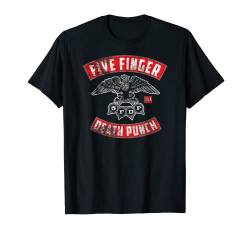 5FDP - Rocker Crest Distressed T-Shirt von Five Finger Death Punch