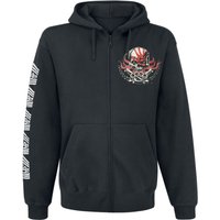 Five Finger Death Punch Kapuzenjacke - Grenade - S bis XXL - für Männer - Größe L - schwarz  - Lizenziertes Merchandise! von Five Finger Death Punch