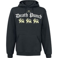 Five Finger Death Punch Kapuzenpullover - Lionheart - S bis 5XL - für Männer - Größe 3XL - schwarz  - Lizenziertes Merchandise! von Five Finger Death Punch