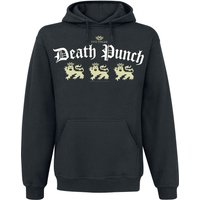 Five Finger Death Punch Kapuzenpullover - Lionheart - S bis 5XL - für Männer - Größe S - schwarz  - Lizenziertes Merchandise! von Five Finger Death Punch