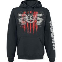 Five Finger Death Punch Kapuzenpullover - No Regrets - S bis XXL - für Männer - Größe M - schwarz  - Lizenziertes Merchandise! von Five Finger Death Punch