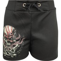 Five Finger Death Punch Short - 100% Pure - S bis XXL - für Damen - Größe L - schwarz  - Lizenziertes Merchandise! von Five Finger Death Punch