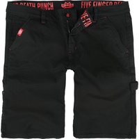 Five Finger Death Punch Short - EMP Signature Collection - 30 bis 36 - für Männer - Größe 30 - schwarz  - EMP exklusives Merchandise! von Five Finger Death Punch
