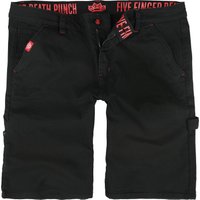 Five Finger Death Punch Short - EMP Signature Collection - 30 bis 36 - für Männer - Größe 31 - schwarz  - EMP exklusives Merchandise! von Five Finger Death Punch