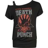 Five Finger Death Punch T-Shirt - EMP Signature Collection - S bis XXL - für Damen - Größe L - schwarz  - EMP exklusives Merchandise! von Five Finger Death Punch