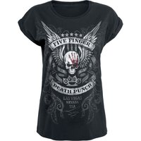 Five Finger Death Punch T-Shirt - No Regrets - M bis XL - für Damen - Größe M - schwarz  - Lizenziertes Merchandise! von Five Finger Death Punch