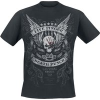 Five Finger Death Punch T-Shirt - No Regrets - S bis 5XL - für Männer - Größe S - schwarz  - EMP exklusives Merchandise! von Five Finger Death Punch