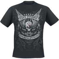 Five Finger Death Punch T-Shirt - No Regrets - S bis 5XL - für Männer - Größe XL - schwarz  - EMP exklusives Merchandise! von Five Finger Death Punch