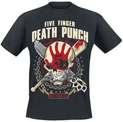 Rockoff Trade Herren Zombie Kill T-Shirt, Schwarz, L von Five Finger Death Punch
