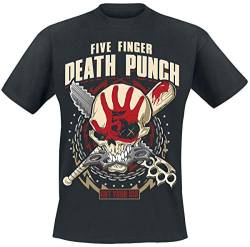 Rockoff Trade Herren Zombie Kill T-Shirt, Schwarz, XXL von Five Finger Death Punch