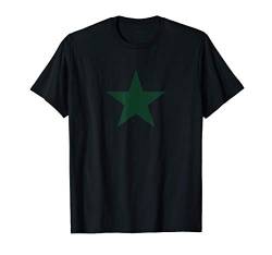 Cilantro Green Star auf mehreren Farben T-Shirt von Five Pointed Stars Uniform Store