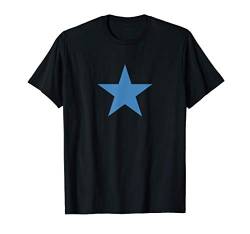 Stahlblauer Stern auf mehreren Farben T-Shirt von Five Pointed Stars Uniform Store