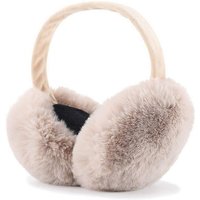Fivejoy Ohrenwärmer Weiblicher Winter-Ohrenschutz warme Plüsch-Ohrenkissen (Zusammenklappbarer Ohrwärmer für den Winterschutz) von Fivejoy