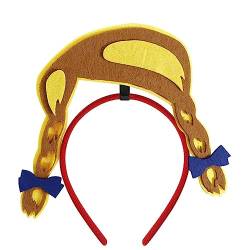 Fivetoo Oktoberfest-Haarschmuck, Festliche Stirnband-Accessoires Dressing Prop, Festival-Kopfschmuck, Cosplay-Kopfbedeckung, Logo-Stirnband, Bier-Festival-Party-Kopfbedeckung für Damen von Fivetoo