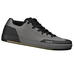 Fizik Unisex Gravita Versor Flach Fahrradschuhe, Grauer Schlamm von Fizik