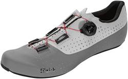 Fizik Unisex R4 Tempo Overcurve Fahrradschuhe, Grau, Rot von Fizik