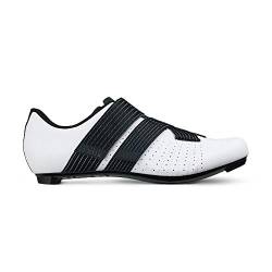 fizik Herren Tempo Fahrradschuh, White Black, 41.5 EU von Fizik