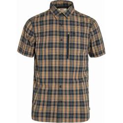 Fjällräven Abisko Hike Shirt SS M Herren Hemd (Dunkelblau XL UK) Hemden von Fjällräven