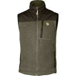 Fjällräven Buck Fleece Herren Weste (Oliv XXL ) Wanderbekleidung von Fjällräven