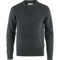 Fjaellraeven Oevik V-Neck Sweater Dark Grey von Fjällräven