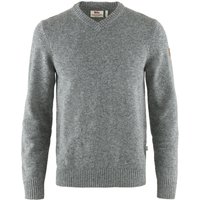 Fjaellraeven Oevik V-Neck Sweater Grey von Fjällräven