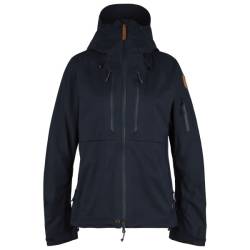 Fjällräven - Women's Keb Eco-Shell Jacket - Regenjacke Gr XS blau von Fjällräven