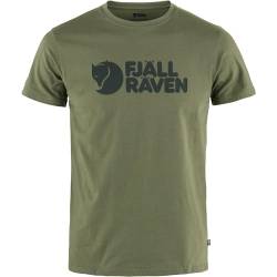 Fjallraven Herren Logo M T-Shirt, Lorbeergrün, XL von Fjallraven