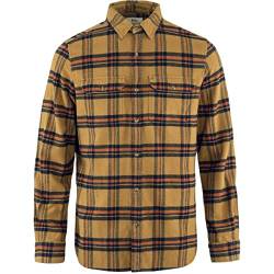 Fjallraven Herren Övik Heavy Flannel M T-Shirt, Buckwheat Brown-Autumn Leaf, M von Fjäll Räven