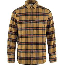 Fjallraven Herren Övik Heavy Flannel M T-Shirt, Buckwheat Brown-Herbstblatt, S von Fjäll Räven