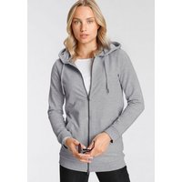 Flashlights Sweatjacke in langer Form mit Zipper von Flashlights