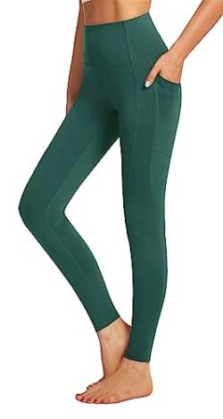 Flatik Sport Leggings Damen Damen Sporthose，Damen Blickdicht Laufhose，yogahose Sporthose Leggings Fitnesshose Training Laufende Leggings M von Flatik