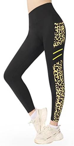 Flatik Sport Leggings Damen Damen Sporthose，Damen Blickdicht Laufhose，yogahose Sporthose Leggings Fitnesshose Training Laufende Leggings M von Flatik