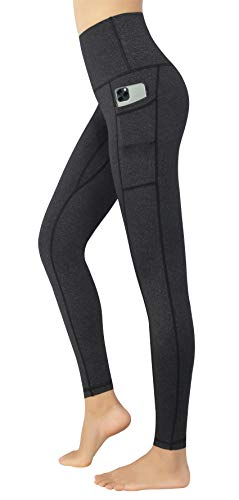 Flatik Sport leggins für damen Sporthose High Waist mit Tasche Fitnesshose Blickdicht Gym Leggings XS von Flatik
