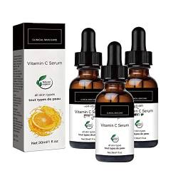 Vitamin C Serum, Vitamin C Serum, Vitamin C Moisturizer For Face, Vitamin C Serum For Face With Hyaluronic Acid, Vitamin C Serum For Repairing And Firming Skin. (3PC) von Fledimo