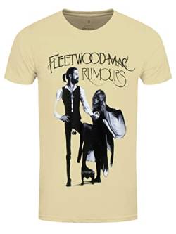 Fleetwood Mac Herren Rumours T-Shirt Dunstgelb von Fleetwood Mac