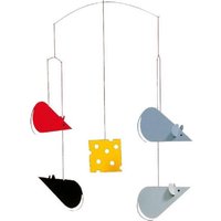 Flensted Mobiles Spiel, Mobile Cheese Mice von Flensted Mobiles