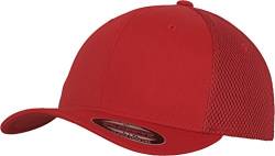 Flexfit Erwachsene Tactel Mesh Mützen, Red, S/M von Flexfit