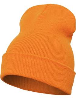 Flexfit Mütze Heavyweight Long Beanie, blaze orange, one size, 1501KC-00581-0050 von Flexfit