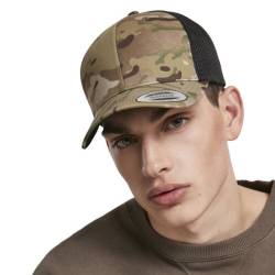 Flexfit RETRO Trucker Snapback Cap - Multicam camo von Flexfit