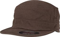 Flexfit Uni 7077-Flexfit Top Gun Garment Washed Cap, Brown, S/M von Flexfit