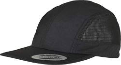 Flexfit Unisex-Adult 6088NS-Nylon Snapback Baseball Cap, Black, one Size von Flexfit