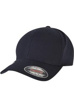 Flexfit Unisex Cap Wooly Combed Waterrepellent Dark Navy S/M von Flexfit