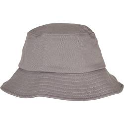 Flexfit Unisex Cotton Twill Bucket Hat Kids Hut, Grey, one Size von Flexfit