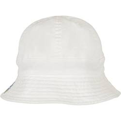 Flexfit Unisex Eco Washing Notop Tennis Hat Hut, White, one Size von Flexfit