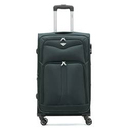 Flight Knight Lightweight 4 Wheel 800D Soft Case Suitcases Anti Crack Cabin & Hold Luggage Options Approved for Over 100 Airlines Including easyJet, BA & Many More! von Flight Knight