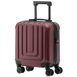 Flight Knight Premium Lightweight Hartschalenkoffer - 8 Spinner-Rader - TSA-Schloss & USB-Anschluss - Zugelassen Fur Uber 100 Fluggesellschaften einschließlich easyJet-Untersitz - 45x36x20 cm von Flight Knight